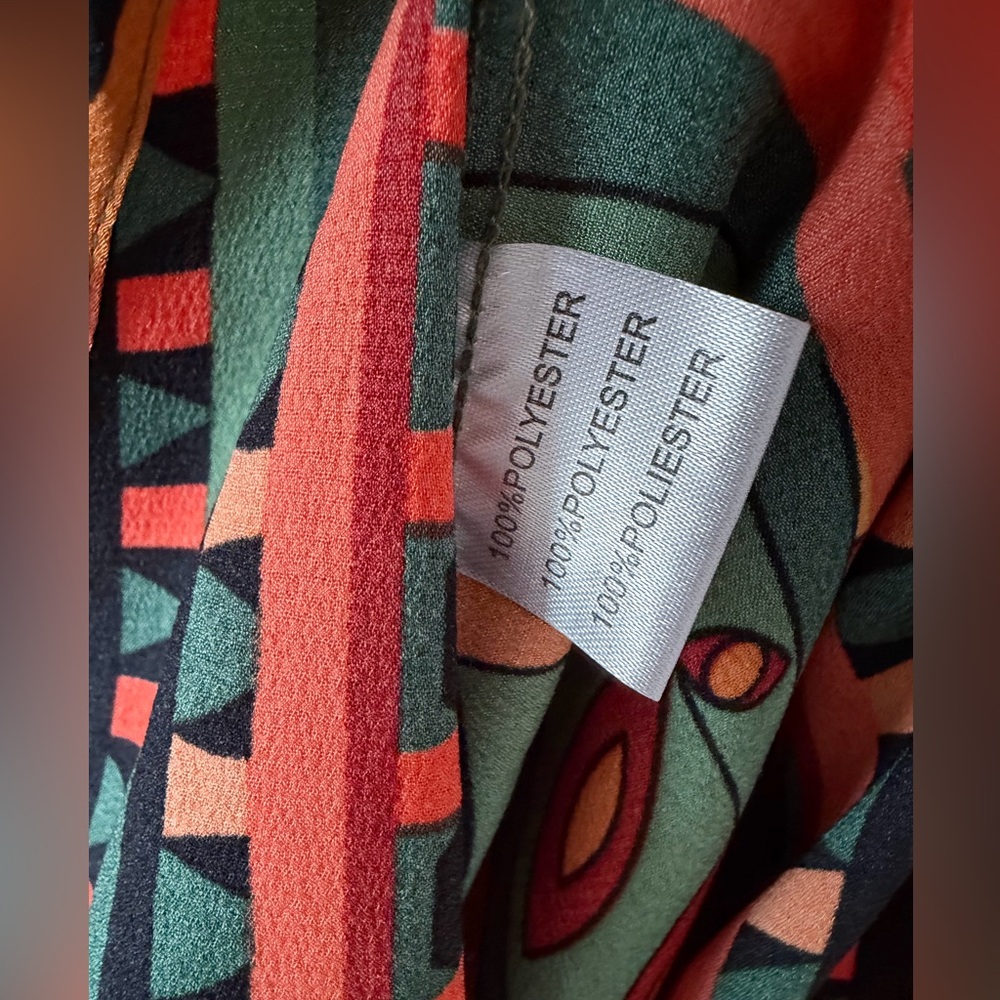 Unika multicolor shirtdress SOLD - Picture 4 of 16